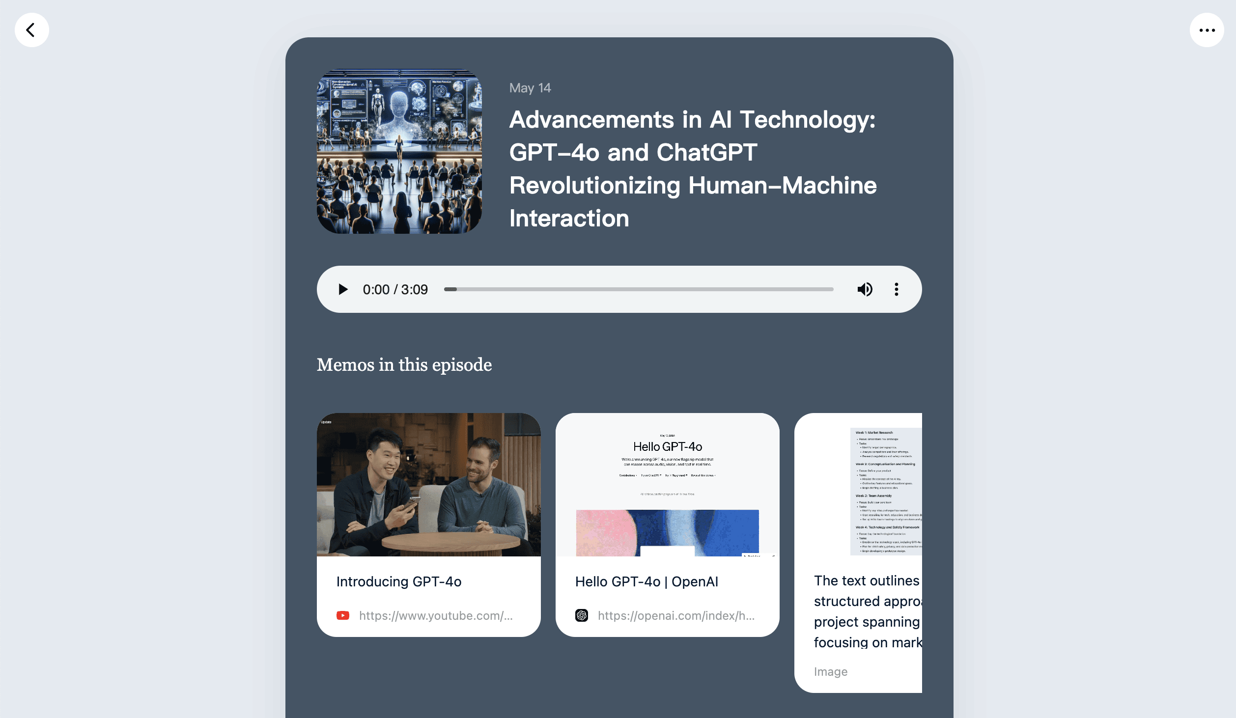 Verwandle deine Artikel mit MemoCast in Podcasts