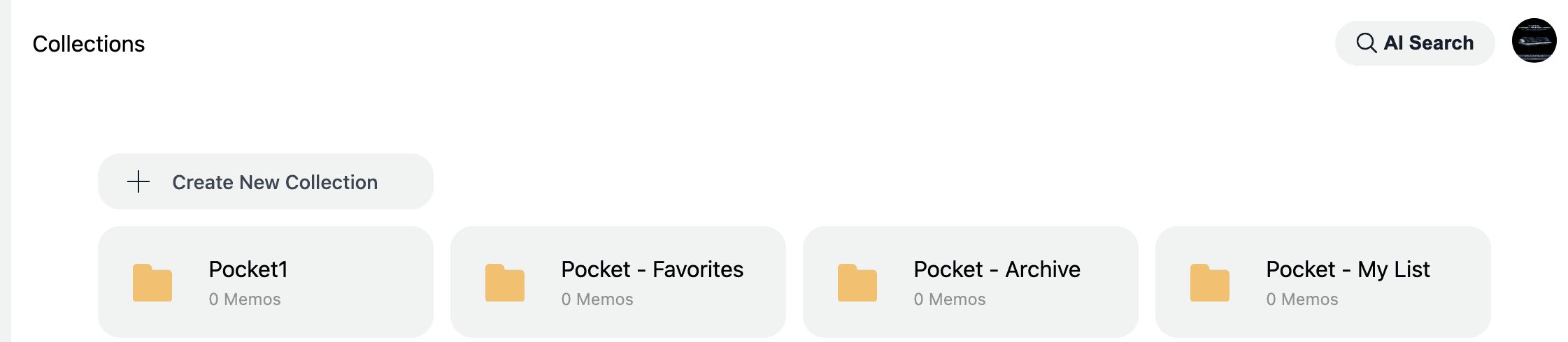 how to import from pocket to mymemo